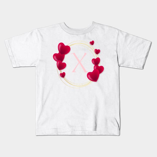 Valentin day Kids T-Shirt by aybstore